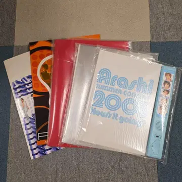 새상품급 아라시 2000년~2003년 콘서트 팜플렛 5권 세트