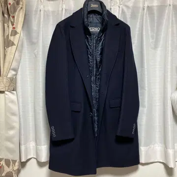 HERNO 헬노 체스터 코트 48 HERNO 충전솜 라이너 포함