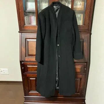 HIROKO BIS 블랙 롱 코트