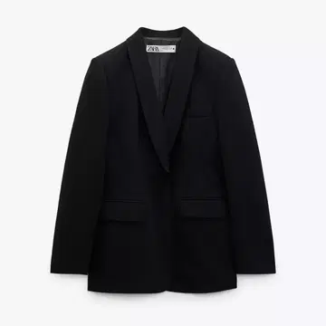 [ 미사용 새상품 ] ZARA 숄카라 블레이저 테일러드 자켓 아우터