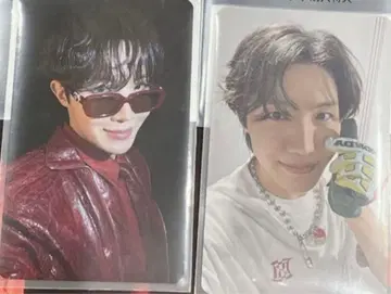 J-HOPE ON THE STAGE 영화 혜택 호비 포토 카드 2장 세트