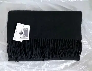 캐시미어 100% 스톨 블랙 대형 두꺼운 원단 숄 캐시미어