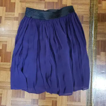 nanette lepore 쉬폰 플리츠 스커트