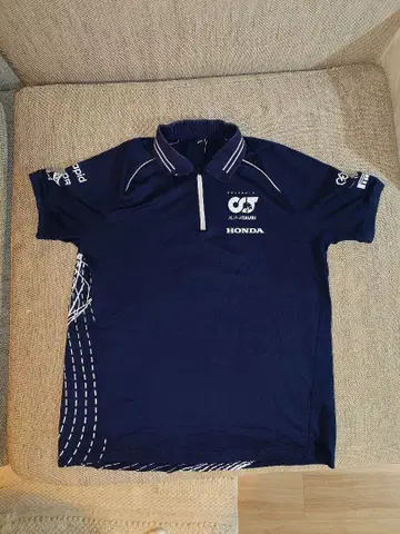 Scuderia AlphaTauri 피케 셔츠 네이비