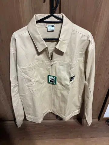 PUMA 베이지 점퍼 긴팔