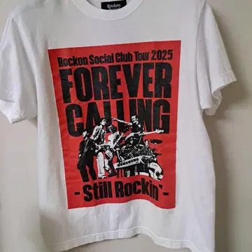Rockon Social Club Tour 2025 티셔츠
