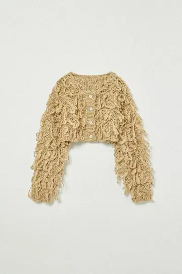 Eaphi FRINGE KNIT CARDIGAN
