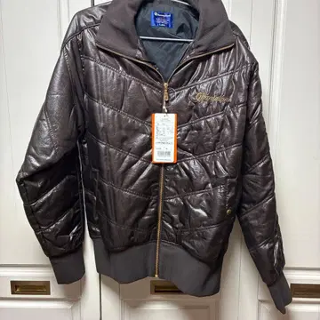 Champion 브라운 퀼팅 자켓 L