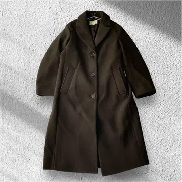 새상품급 [에이치앤엠] 스트레이트 스타일 코트 롱 기장 후 슬릿 XS