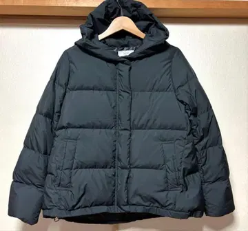 슬로브 이에나 숏 다운 자켓 블랙 아우터