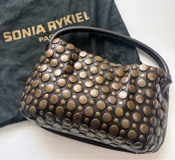 소니아 리키엘 도트 스터드 핸드백