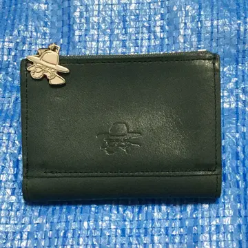 Left Alone 레프트 얼론 지갑 이단 접이식 지갑 그린