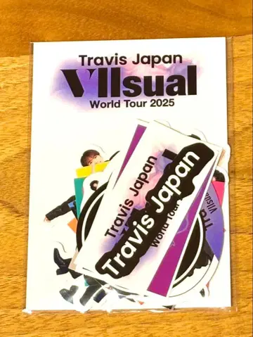Travis Japan 월드 투어 2025 VIIsual 스티커