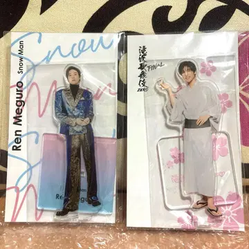 SnowMan 스노우맨 메구로 아크릴 스탠드 2개