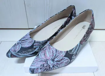 WA oriental traffic 꽃무늬 스틸레토 펌프스 사이즈 38