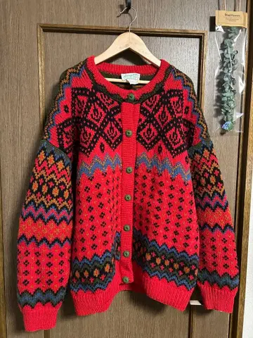 빈티지 니트 가디건