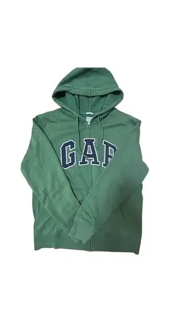 GAP 그린 풀 집업 후드티