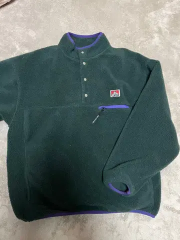 벤 데이비스 플리스 자켓 다크 그린