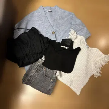 ZARA 마우지 gu 여성용 세트 묶음 판매 S