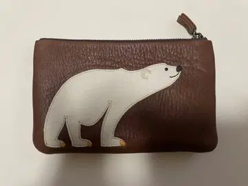 KUROSAWA 가죽 곰 파우치