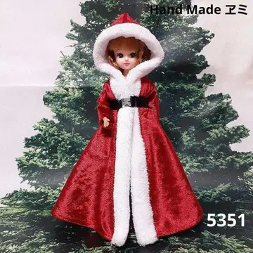 후드 부착 산타 가운 5351