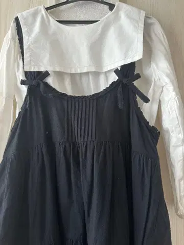 핑크하우스 화이트 코튼 셔츠