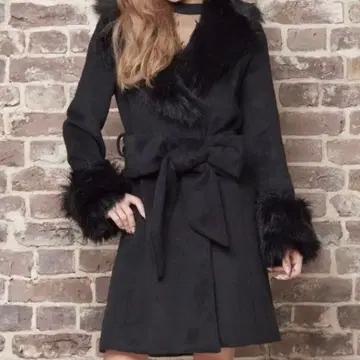 Delyle NOIR 코트 여성용 덤 포함