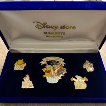 디즈니 스토어 구마모토 핀 배지 세트 2002년