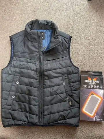 산에스 번개 신 베스트 PTC 발열체 세트 M 블랙