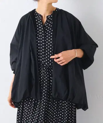 소매 퍼프 벌룬 블루종