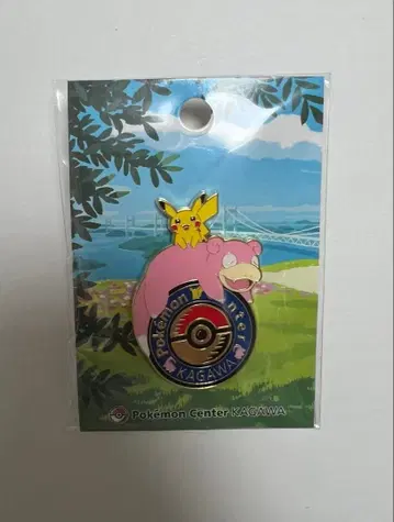포켓몬 센터 카가와 한정판 로고 핀즈