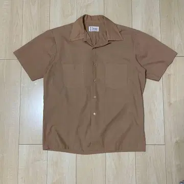 60s towncraft 오픈 카라 셔츠