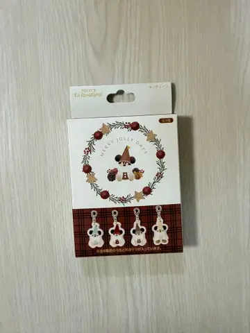 릴린린 키체인 스카이블루 디즈니 크리스마스