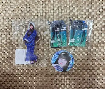 iLiFE! 무도관 복권 소라시 카렌 아크릴 키링 캔뱃지 부적