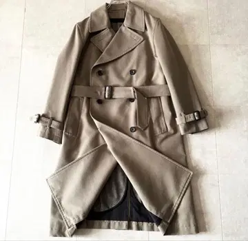 컨디션 최상 마가렛호웰 라이너 세트 트렌치 코트 1 브라운 베이지