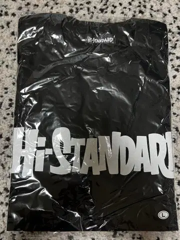 새상품 Hi-STANDARD 블랙 T셔츠 하이스타 L