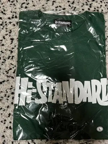 새상품 Hi-STANDARD T셔츠 그린 L 하이스타