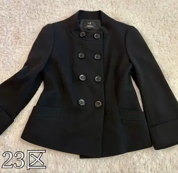 새상품급 23구 더블 브레스트 컴팩트 스트레치 자켓 블랙