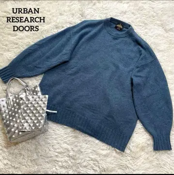 어반 리서치 도어스 해밀턴 울 니트 고급 램스울 스웨터