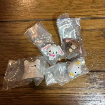 산리오 메지루시 참 캡슐 토이 4개 세트