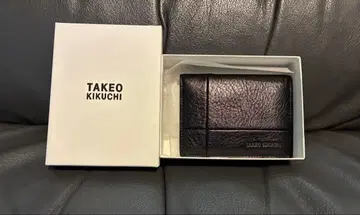 미사용 새상품 TAKEO KIKUCHI 명함지갑 블랙