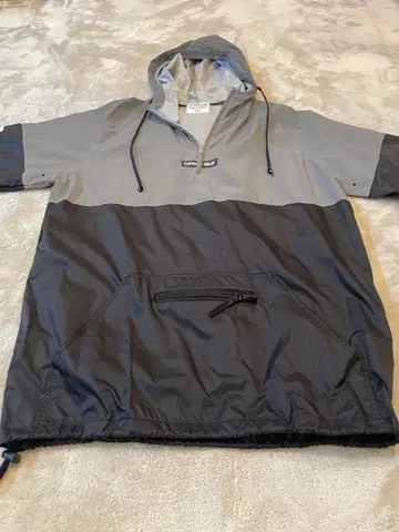 CAPTAIN HELM 나일론 자켓 그레이/블랙