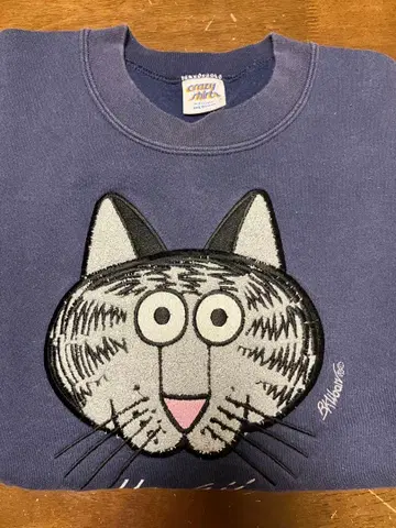 crazy shirts 밤 고양이 트레이닝복 Hawaii