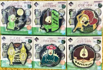 제일복권 코비토즈칸 H상 축광 러버 코스터 6종