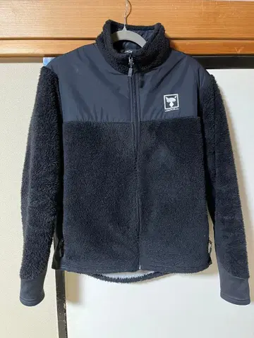 쟈칼 방한 의류 플리스 자켓 L 블랙