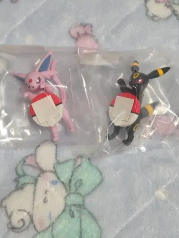 포켓몬 제일복권 F상 길거리 산책 챠링 프렌즈 (에브이, 블래키)