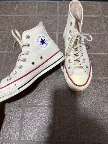 CONVERSE 하이컷 스니커즈 24cm
