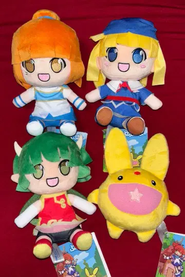 뿌요뿌요 봉제 인형 전 4종 세트