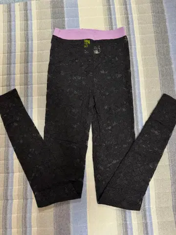 wcj 레이스 레깅스 팬츠