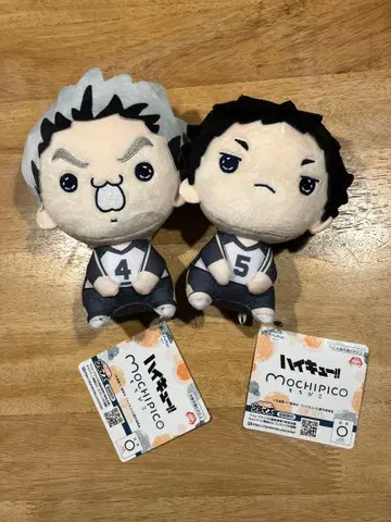 하이큐!! 모찌피코 봉제 인형 2종 세트